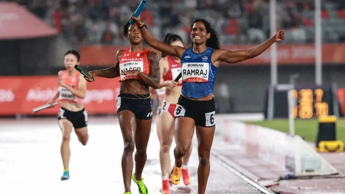 એશિયન ગેમ્સ 2026: વિથ્યા રામરાજે ગોલ્ડ, સિલ્વર, બ્રોન્ઝ ત્રણેય મેડલ જીત્યા, 1.55 કરોડ રૂપિયાનું ઇનામ