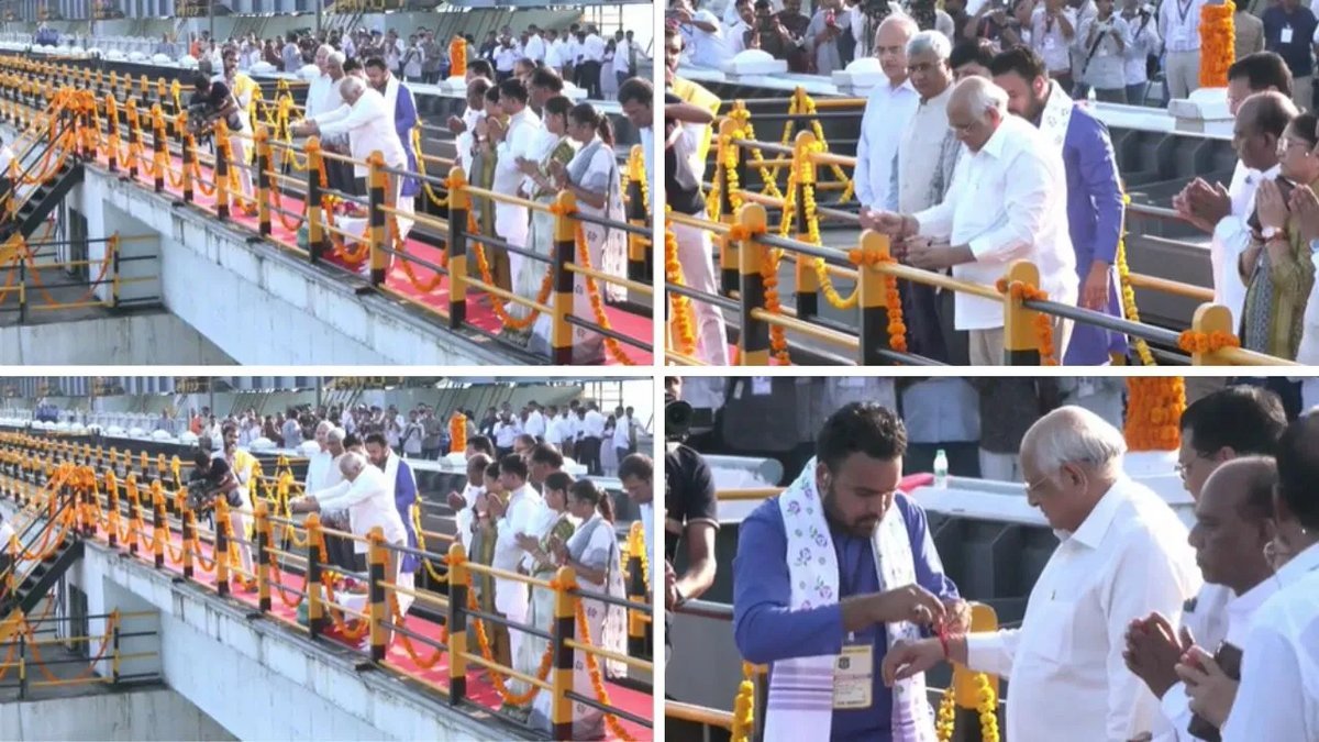 સરદાર સરોવર ડેમ પૂર્ણ સપાટીએ: 4 કરોડ લોકોને પાણીની સુરક્ષા