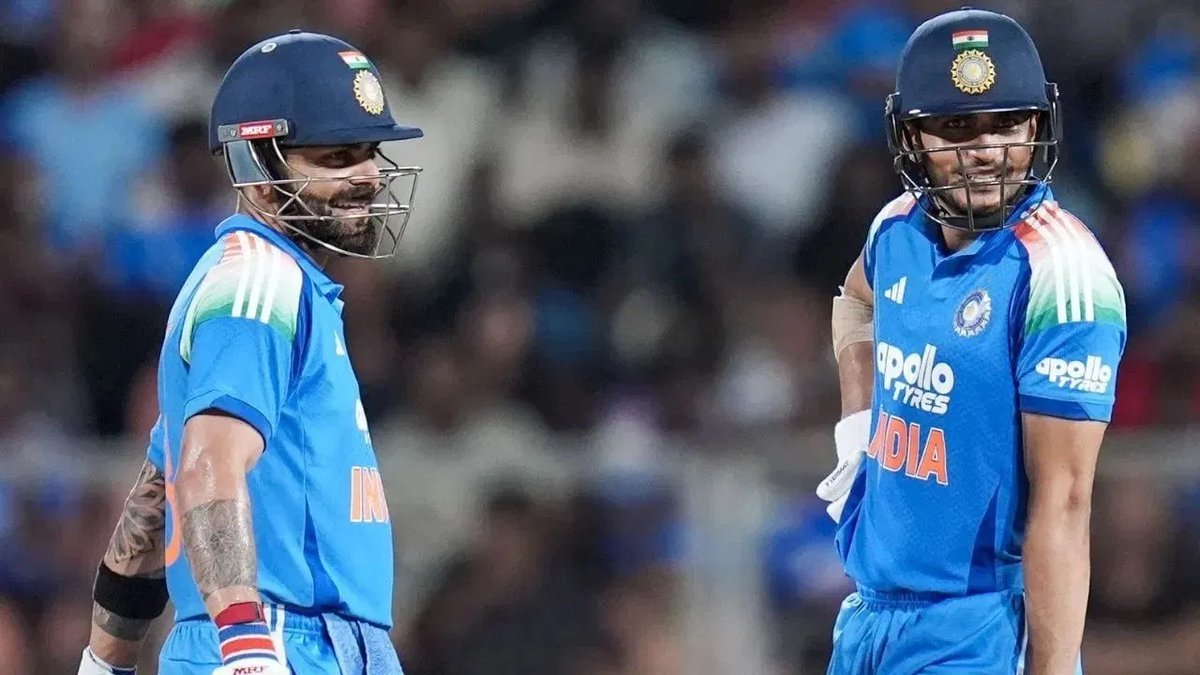 ICC રેન્કિંગ: વિરાટ કોહલી બીજા ક્રમે પહોંચ્યો, શુભમન ગિલથી માત્ર 20 પોઈન્ટ દૂર