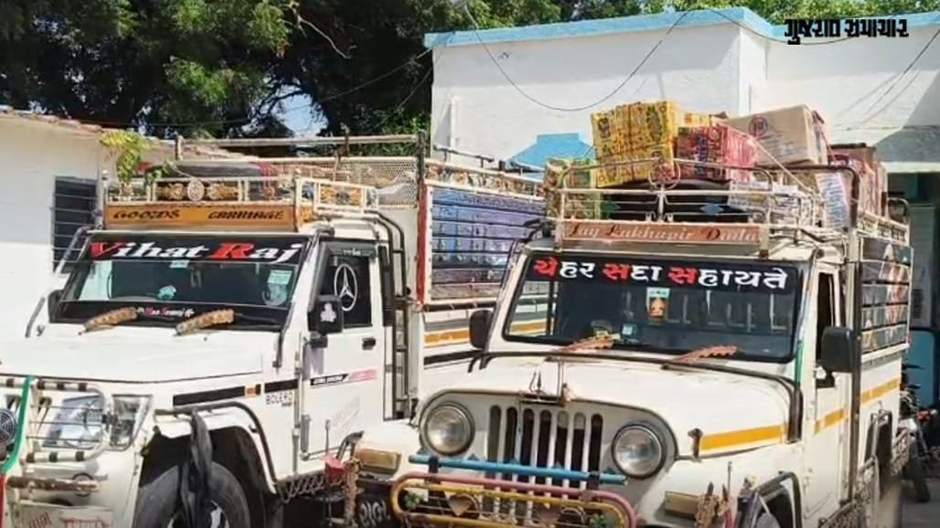 થરાદના દુધવા ગામે રહેણાંક મકાનમાંથી 64.42 લાખનો ગેરકાયદે ફટાકડો ઝડપાયો, એક શખ્સ સામે ગુનો