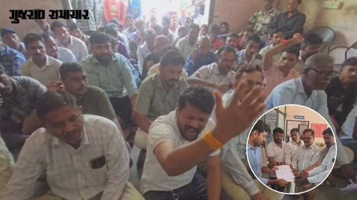 છોટા ઉદેપુરના 50 ગામોમાં વીજ કાપ, તેજગઢમાં ખેડૂતોનું ધરણું