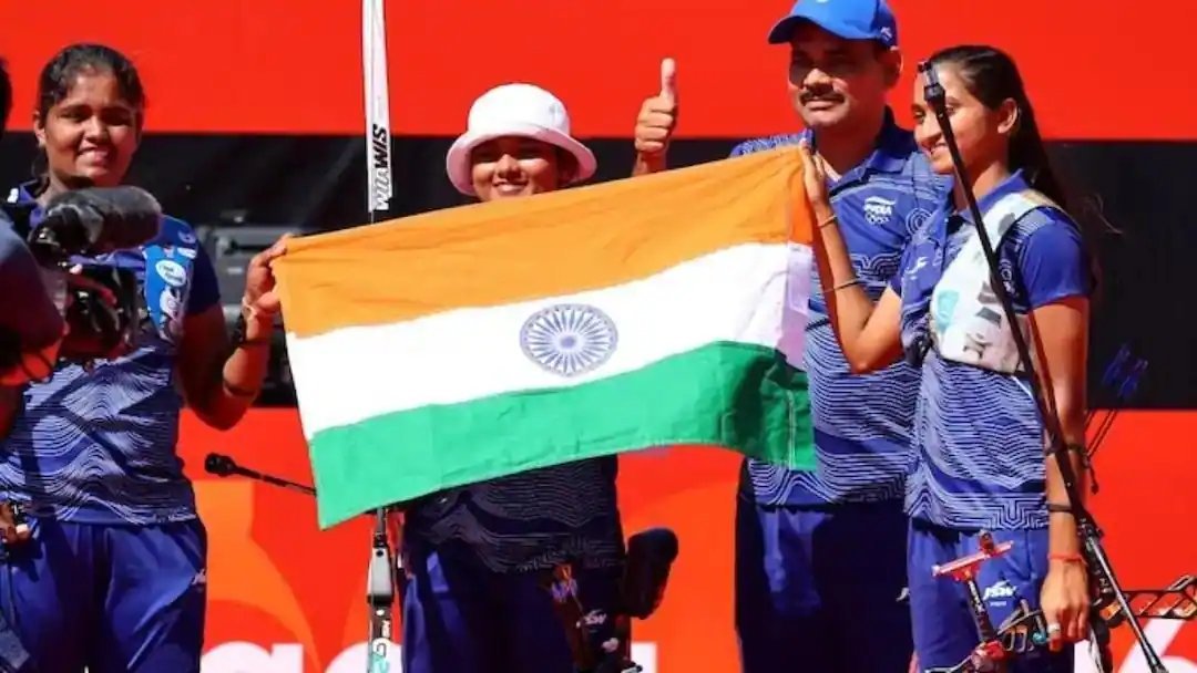 એશિયન ગેમ્સ 2026: ભારતીય મહિલા રિકર્વ તીરંદાજી ટીમે દક્ષિણ કોરિયાને હરાવીને ઇતિહાસ રચ્યો, 75 વર્ષમાં પ્રથમ ગોલ્ડ