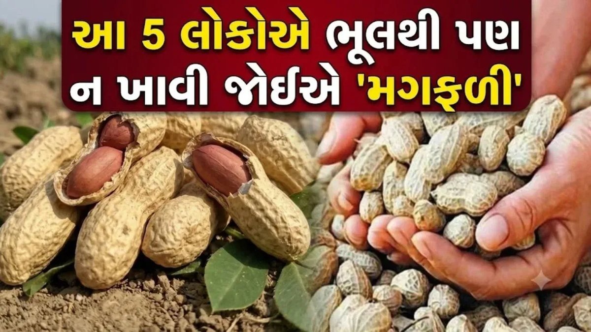 મગફળી બધા માટે ફાયદાકારક નથી, આ 5 પ્રકારના લોકોએ સાવધાન રહેવું જોઈએ